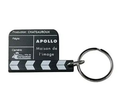 Schlüsselanhänger Mini-Filmklappe