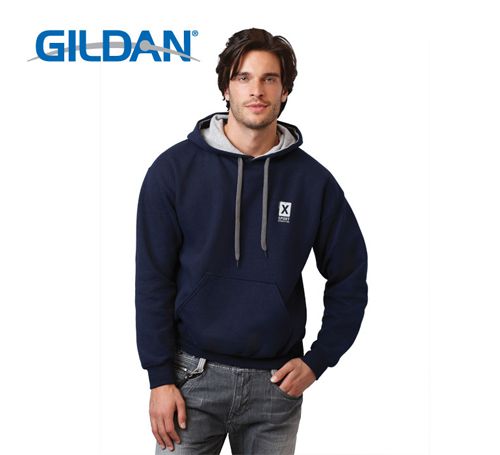 Gildan Contrasted Hooded Sweatshirt
