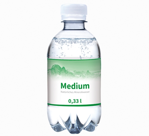 Wasser Medium 330 ml