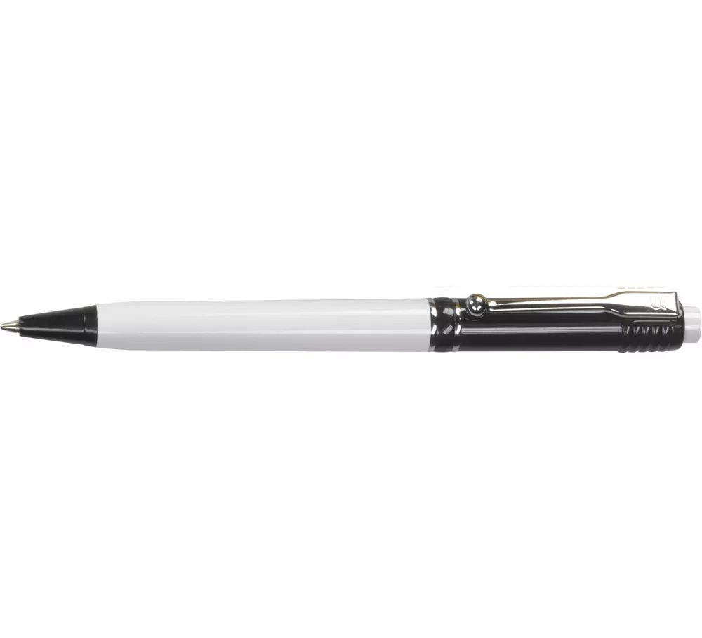 Kugelschreiber Brazil, Schwarz/Weiß