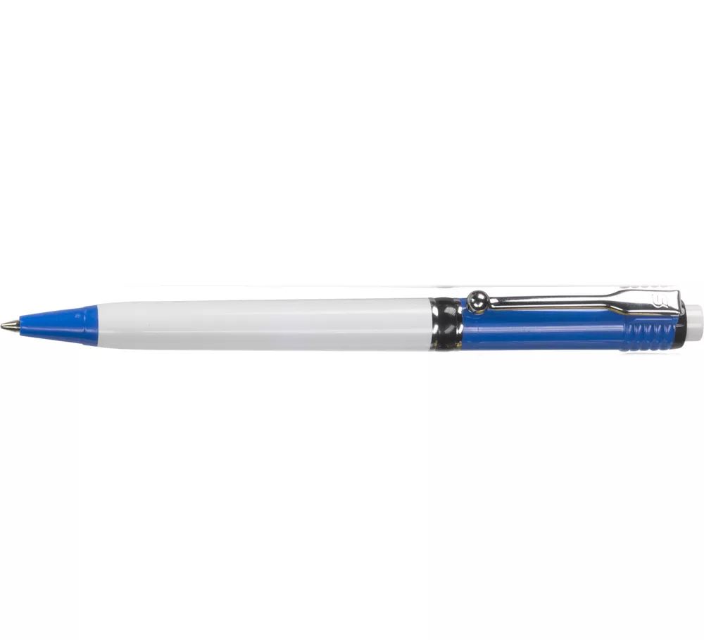 Kugelschreiber Brazil, Blau/Weiß