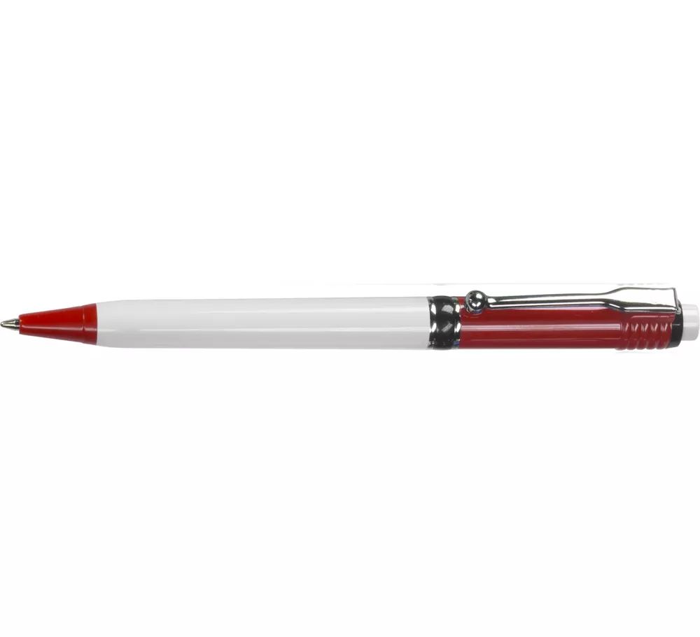 Kugelschreiber Brazil, Rot/Weiß