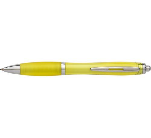 Kugelschreiber Trento, Transparent-Gelb