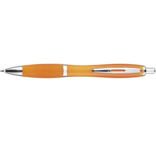 Kugelschreiber Trento, Transparent-Orange