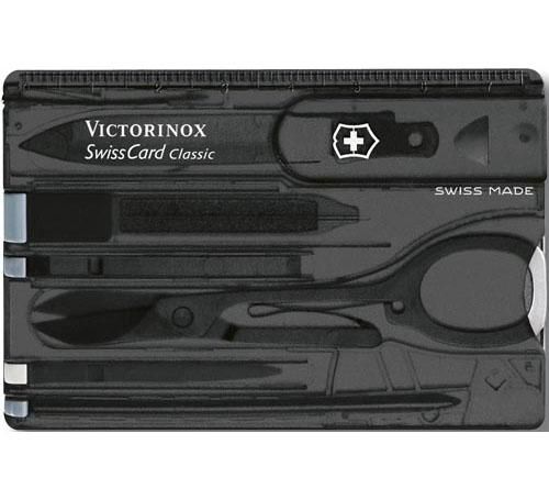 Victorinox SwissCard Classic, Schwarz