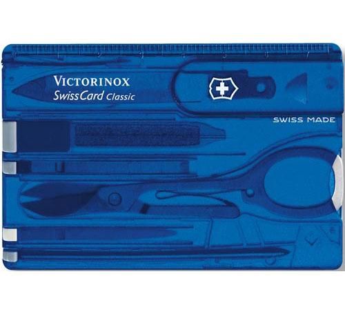 Victorinox SwissCard Classic, Blau