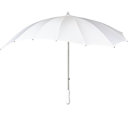 Regenschirm Herzform, Weiß
