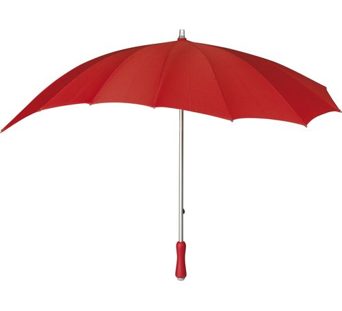 Regenschirm Herzform, Rot