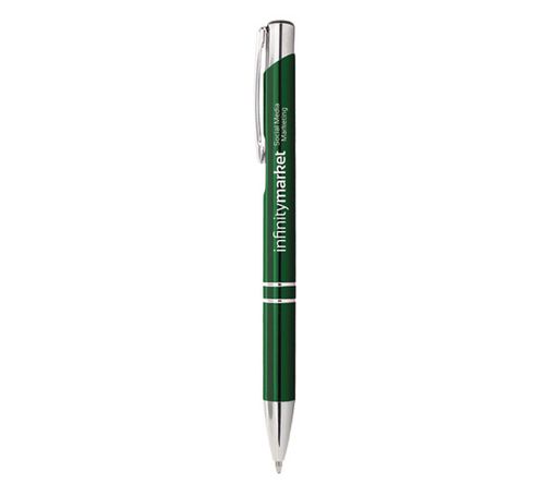 Kugelschreiber Crosby glänzend, Grün
