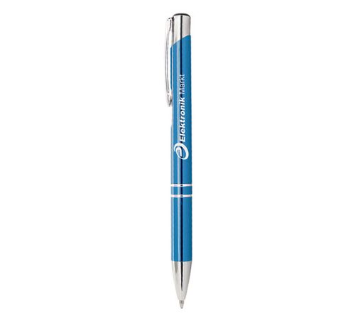 Kugelschreiber Crosby glänzend, Ozean Blau