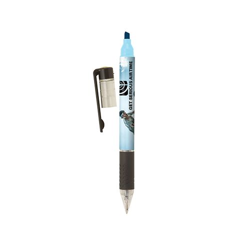 Textmarker & Kugelschreiber 2-in-1 Bergman, Blau