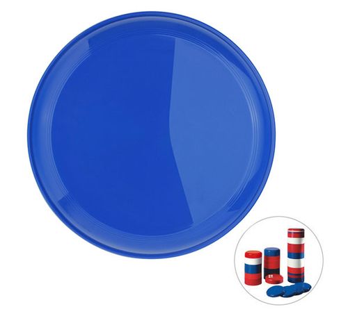 Frisbee Jupiter, stapelbar, Blau