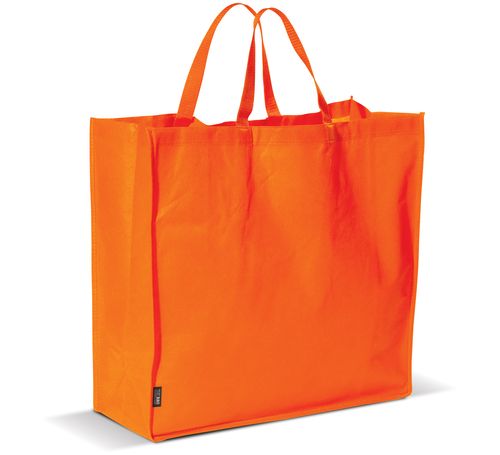 Große Einkaufstasche, Orange