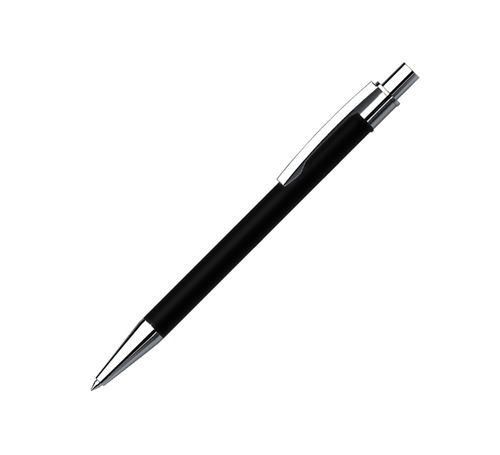 Kugelschreiber LIPSI Soft BP, Schwarz