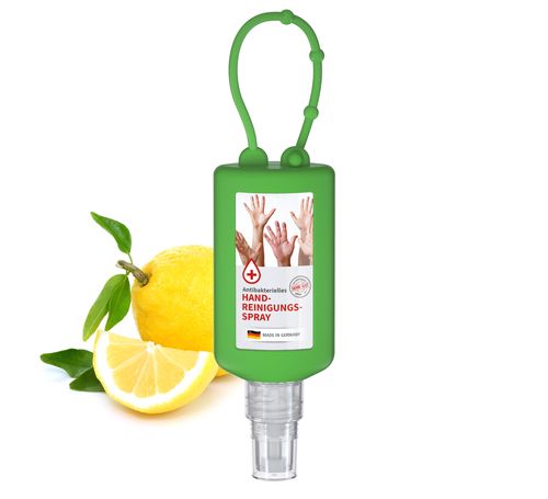 Handreinigungs-Spray antibakteriell Bumper, Grün