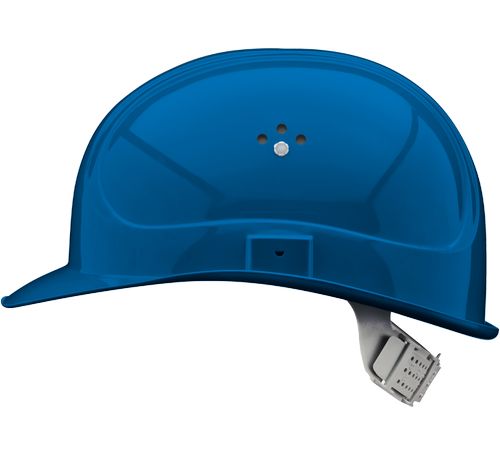Schutzhelm mit Kunststoff-Innenausstattung, Blau