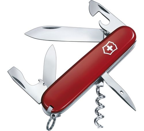  Multifunktionales Taschenmesser Victorinox Spartan , Rot