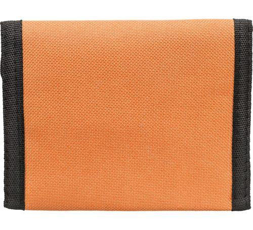 Portemonnaie mit Klettverschluss, Orange