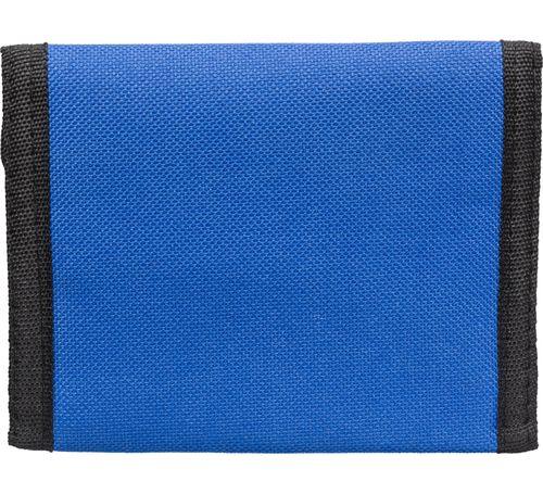 Portemonnaie mit Klettverschluss, Kobaltblau