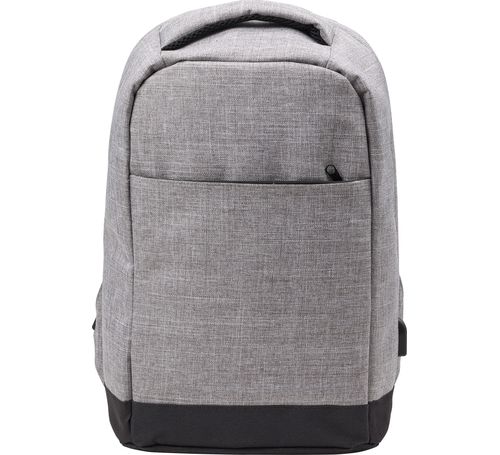 Anti Diebstahl Rucksack, Hellgrau