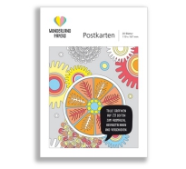 Postkarten zum Ausmalen Wunderland Papers