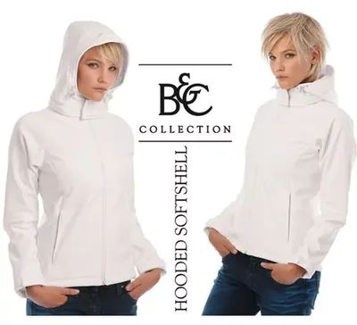 B&C Hooded Damen Softshell Jacke
