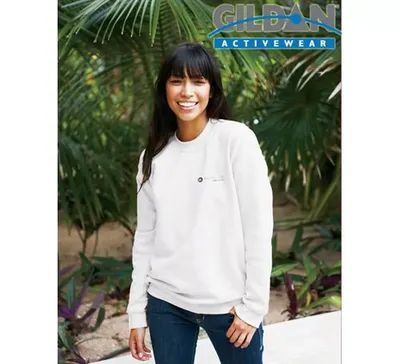 Gildan Ultra Blend Adult Crewneck Sweatshirt White