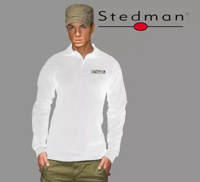Stedman Polo Long Sleeve, White