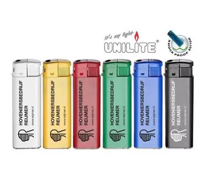 Elektrofeuerzeug Unilite Colourful