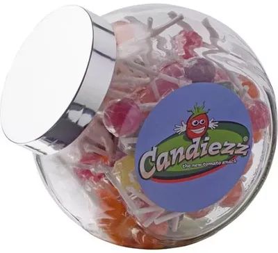 Vorratsglas mit Süßigkeiten