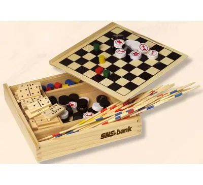 5-in-1 Holz-Spielset