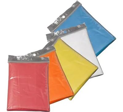 PVC Notfall Poncho mit Kapuze