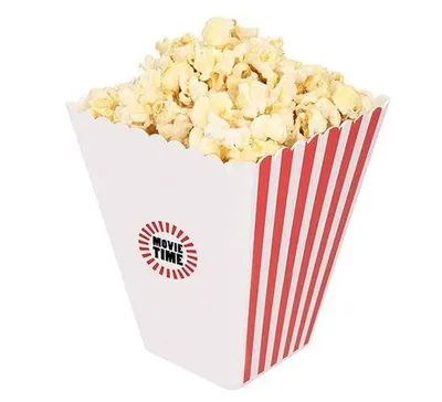 Popcornschale Hollywood, mit Streifen