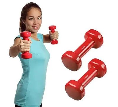 Hantel-Set Bodyfit 1,0 kg