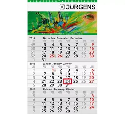 3-Monatskalender Budget (Einblatt)