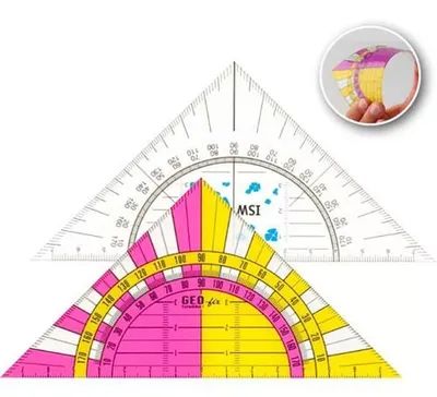 Flexibles Geodreieck