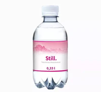 Wasser Still 330 ml / PET Flasche